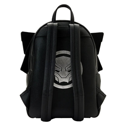 LOUNGEFLY BLACK PANTHER WAKANDA FOREVER FIGURAL BACKPACK (usagé)