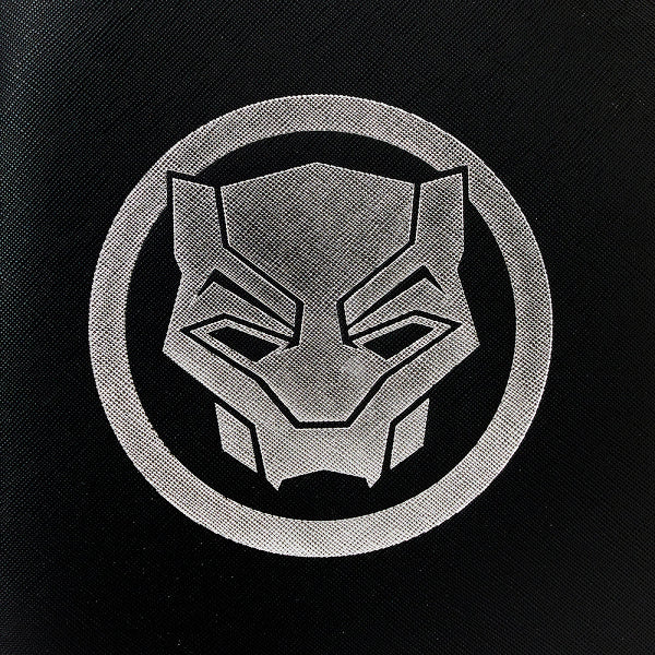 LOUNGEFLY BLACK PANTHER WAKANDA FOREVER FIGURAL BACKPACK (usagé)