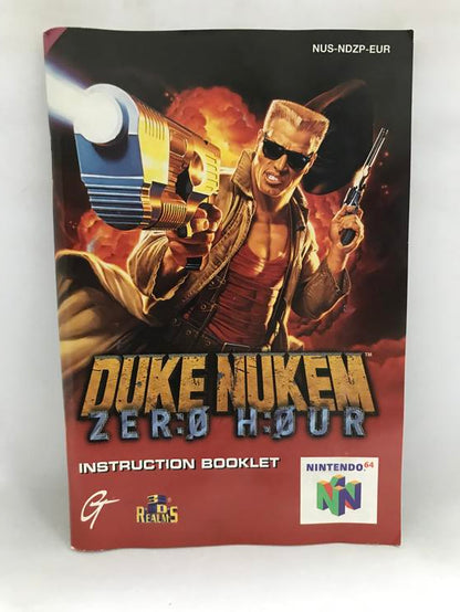 DUKE NUKEM ZERO HOUR PAL EDITION (COMPLETE IN BOX) (usagé)