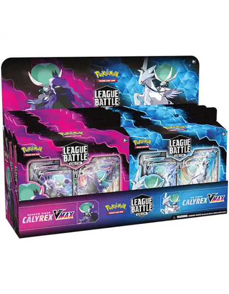 LEAGUE BATTLE DECK SHADOW RIDER / ICE RIDER CALYREX VMAX (usagé)