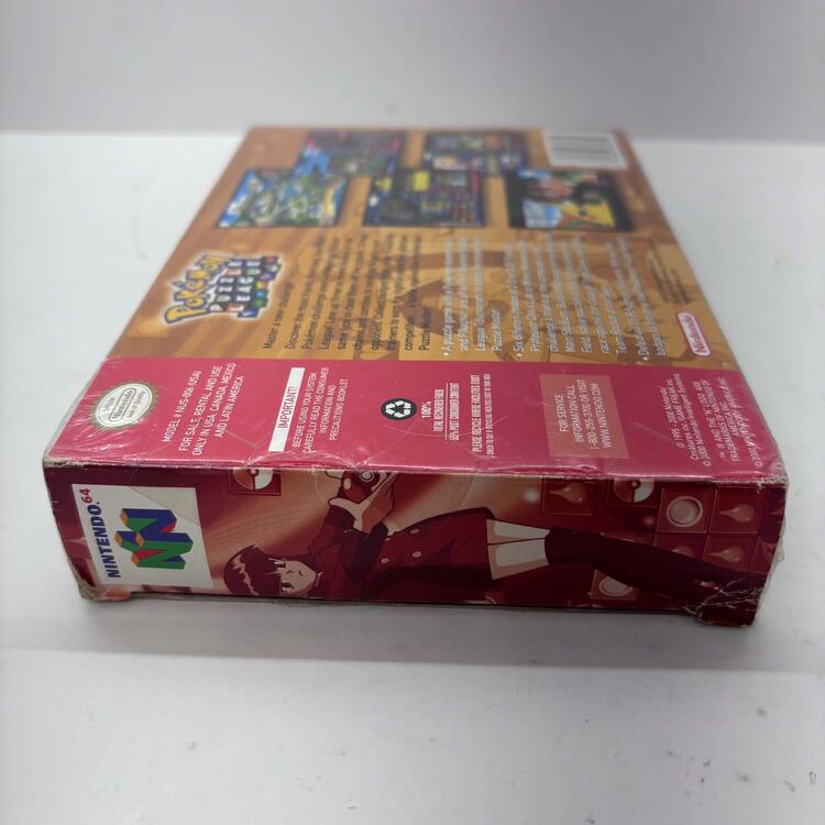 POKEMON PUZZLE LEAGUE (COMPLETE IN BOX W/ ORIGINAL PLASTIC WRAP)