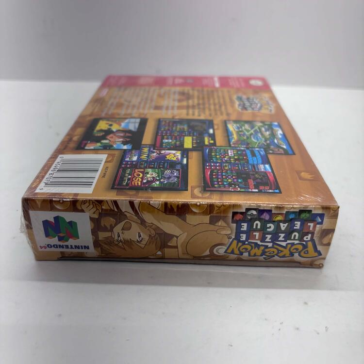 POKEMON PUZZLE LEAGUE (COMPLETE IN BOX W/ ORIGINAL PLASTIC WRAP) (usagé)