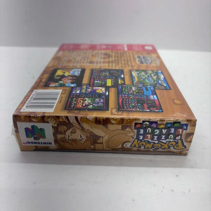 POKEMON PUZZLE LEAGUE (COMPLETE IN BOX W/ ORIGINAL PLASTIC WRAP) (usagé)