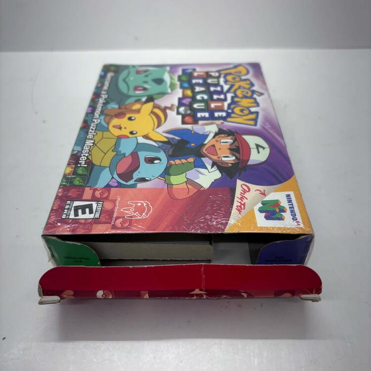 POKEMON PUZZLE LEAGUE (COMPLETE IN BOX W/ ORIGINAL PLASTIC WRAP) (usagé)