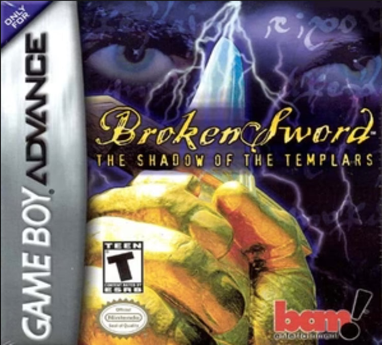 BROKEN SWORD THE SHADOW OF THE TEMPLARS (COMPLETE IN BOX) (usagé)