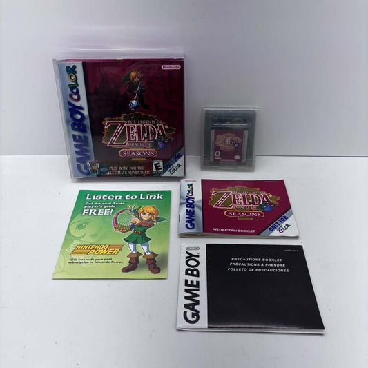 THE LEGEND OF ZELDA ORACLE OF SEASONS (COMPLETE IN BOX) (usagé)