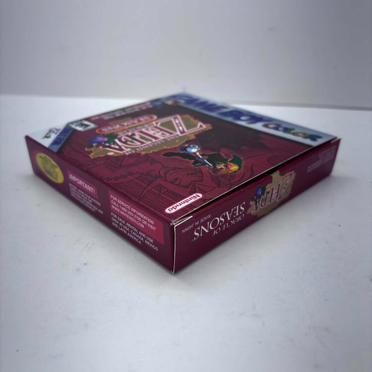 THE LEGEND OF ZELDA ORACLE OF SEASONS (COMPLETE IN BOX) (usagé)