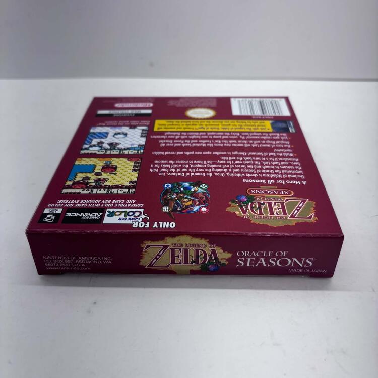 THE LEGEND OF ZELDA ORACLE OF SEASONS (COMPLETE IN BOX)