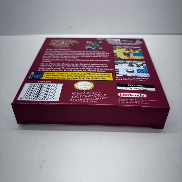 THE LEGEND OF ZELDA ORACLE OF SEASONS (COMPLETE IN BOX)