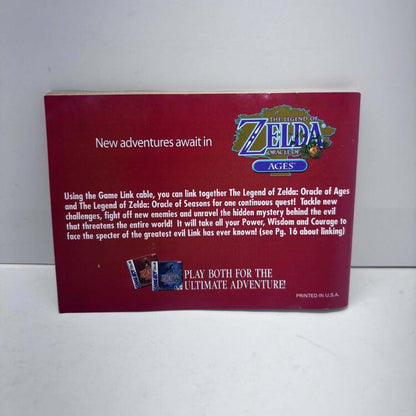 THE LEGEND OF ZELDA ORACLE OF SEASONS (COMPLETE IN BOX)