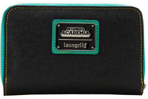 LOUNGEFLY MY HERO ACADEMIA DEKU ZIP WALLET (usagé)