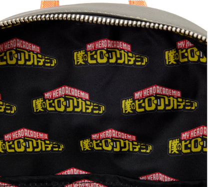 LOUNGEFLY MY HERO ACADEMIA TRIPLE POCKET BACKPACK (usagé)