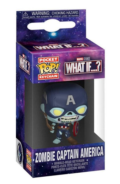 POP KEYCHAIN ZOMBIE CAPTAIN AMERICA WHAT IF...?