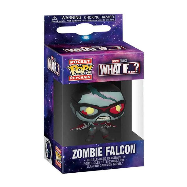 POP KEYCHAIN ZOMBIE FALCON WHAT IF...? (usagé)
