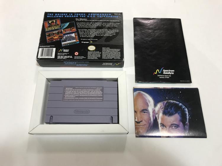 STAR TREK THE NEXT GENERATION (COMPLETE IN BOX) (usagé)