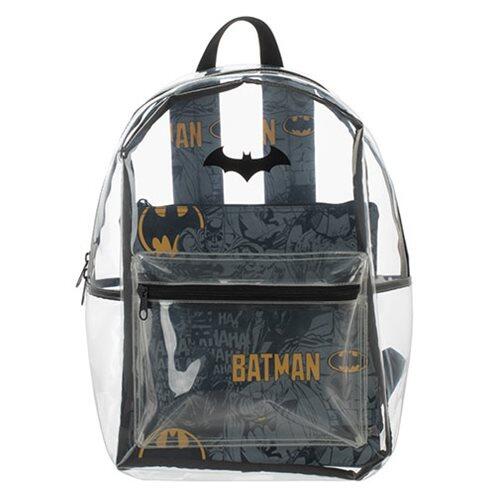 BIOWORLD DC BATMAN CLEAR BACKPACK (usagé)