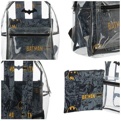 BIOWORLD DC BATMAN CLEAR BACKPACK (usagé)