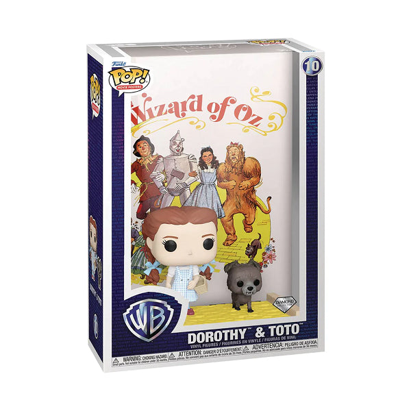 POP MOVIE POSTER WIZARD OF OZ DOROTHY & TOTO 10