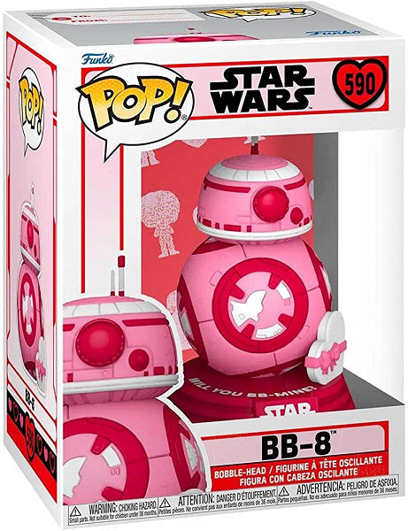 POP STAR WARS BB-8 VALENTINES 590 (usagé)