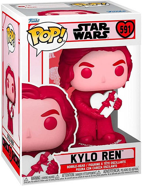 POP STAR WARS KYLO REN VALENTINES 591 (usagé)
