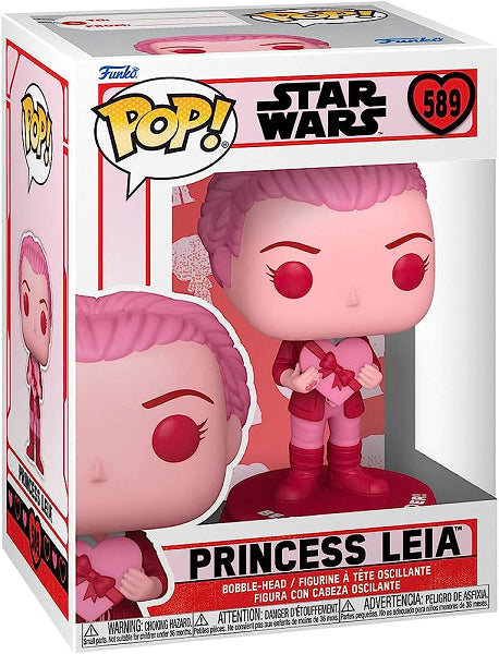 POP STAR WARS PRINCESS LEIA VALENTINES 589 (usagé)
