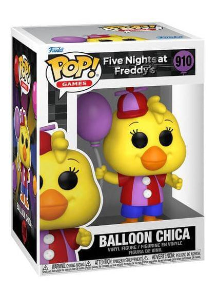 POP FIVE NIGHTS AT FREDDY'S SECURITY BREACH BALLOON CHICA 910 (usagé)