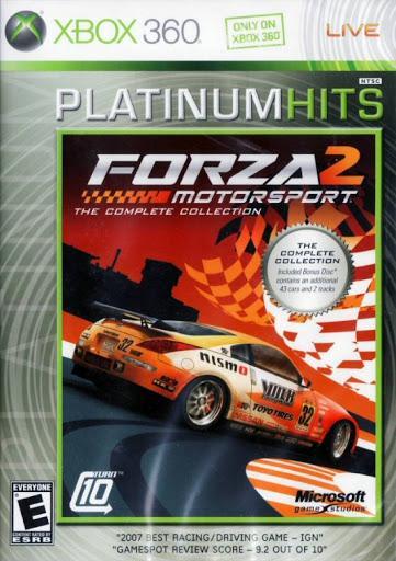 FORZA MOTORSPORT 2 PLATINUM HITS (COMPLETE IN BOX)