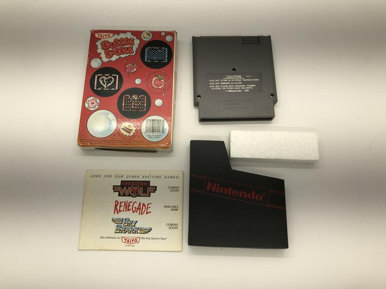 BUBBLE BOBBLE (COMPLETE IN BOX)