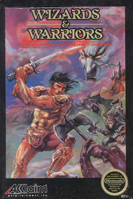 WIZARDS & WARRIORS (COMPLETE IN BOX) (usagé)