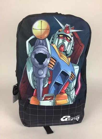 BIOWORLD GUNDAM PRINT BACKPACK (usagé)
