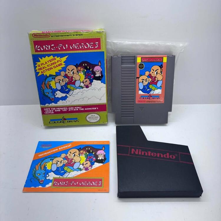 KUNG FU HEROES (COMPLETE IN BOX)