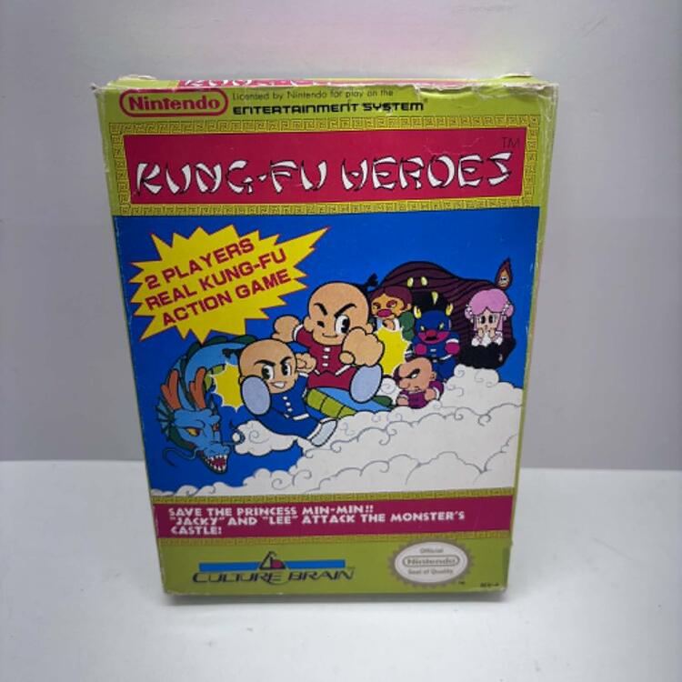 KUNG FU HEROES (COMPLETE IN BOX)
