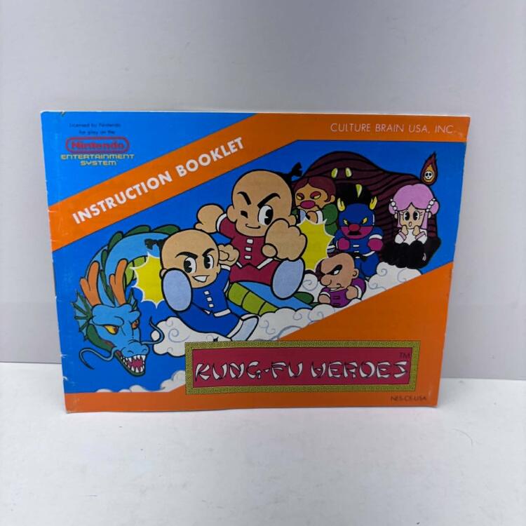 KUNG FU HEROES (COMPLETE IN BOX)