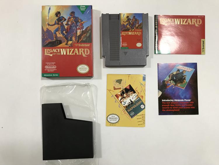 LEGACY OF THE WIZARD (COMPLETE IN BOX) (usagé)