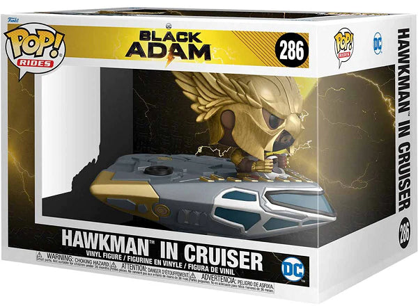 POP BLACK ADAM HAWKMAN IN CRUISER 286