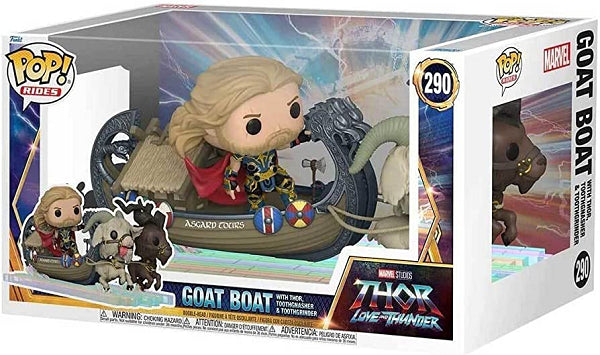 POP THOR LOVE AND THUNDER GOAT BOAT WITH THOR 290