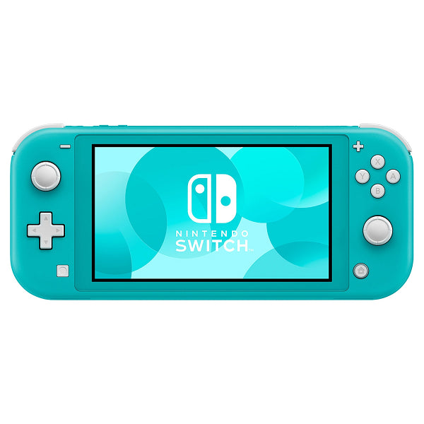 NINTENDO SWITCH LITE TURQUOISE + CASE + SD CARD 128 GB (usagé)
