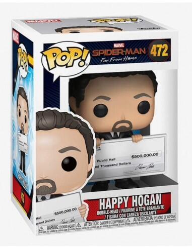 POP SPIDER-MAN FAR FROM HOME HAPPY HOGAN 472 (usagé)