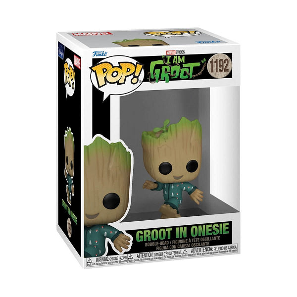 POP KEYCHAIN GROOT IN ONESIE I AM GROOT (usagé)