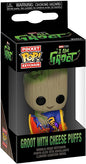 POP KEYCHAIN GROOT WITH CHEESE PUFFS I AM GROOT