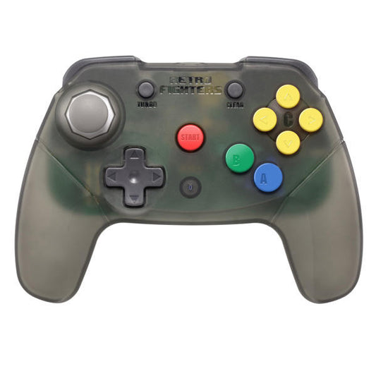 CONTROLLER WIRELESS SMOKE GRAY BRAWLER RETRO FIGHTERS (N64) (usagé)