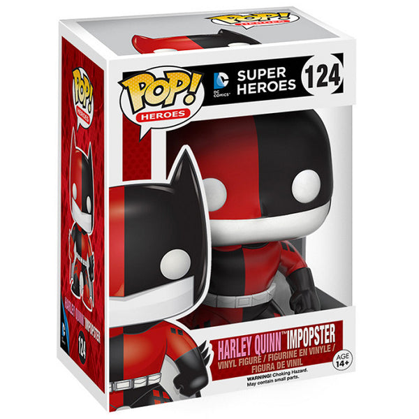 POP DC SUPER HEROES HARLEY QUINN IMPOSTER 124