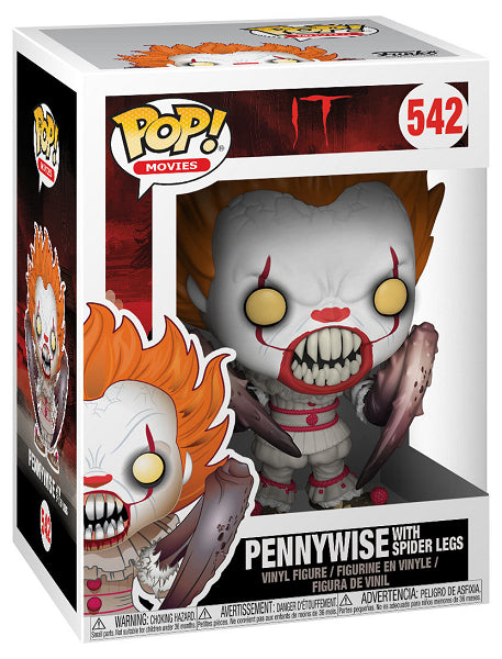 POP IT PENNYWISE WITH SPIDER LEGS 542 (usagé)