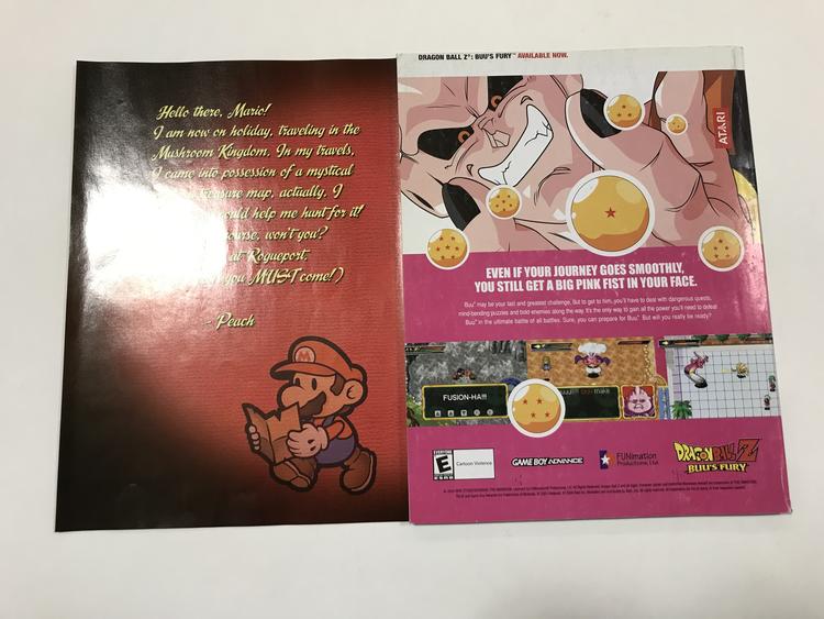 NINTENDO POWER GAMER MAGAZINE VOLUME 185 WITH POSTER - PAPER MARIO THE THOUSAND-YEAR DOOR (usagé)