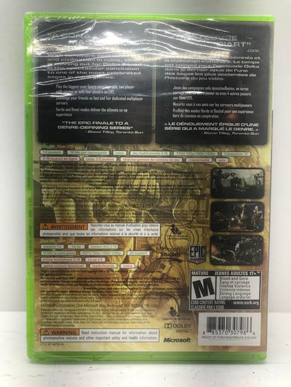 GEARS OF WAR 3 (BRAND NEW / SEALED) (usagé)