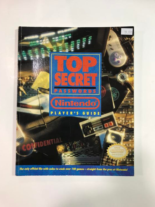HINT BOOK TOP SECRET PASSWORD NINTENDO (usagé)