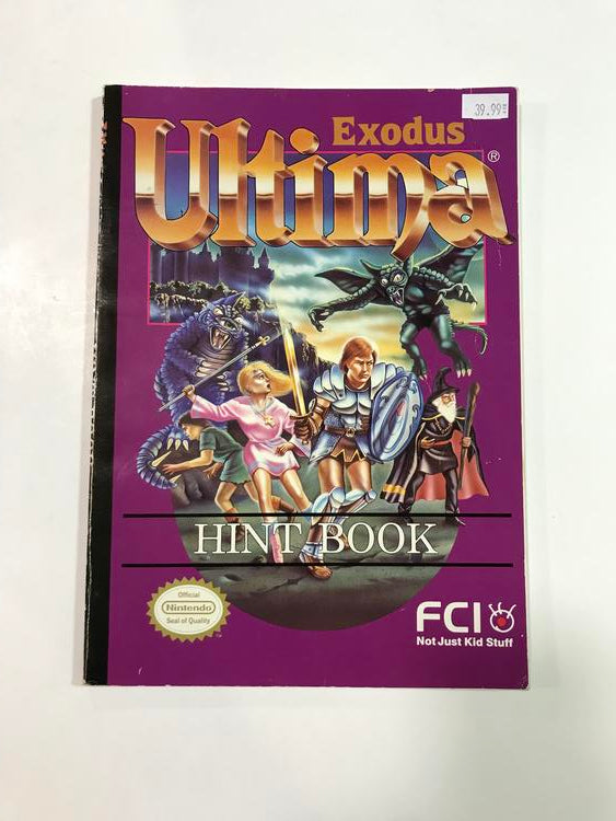 HINT BOOK ULTIMA EXODUS (usagé)