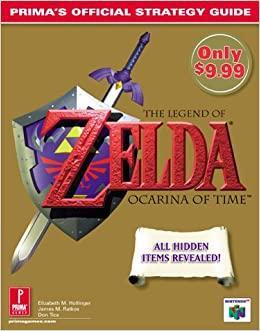 HINT BOOK THE LEGEND OF ZELDA OCARINA OF TIME OFFICIAL STRATEGY GUIDE (usagé)