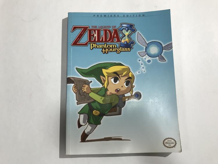 HINT BOOK THE LEGEND OF ZELDA PHANTOM HOURGLASS PREMIERE EDITION (usagé)