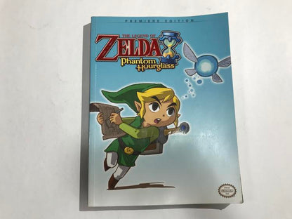 HINT BOOK THE LEGEND OF ZELDA PHANTOM HOURGLASS PREMIERE EDITION (usagé)